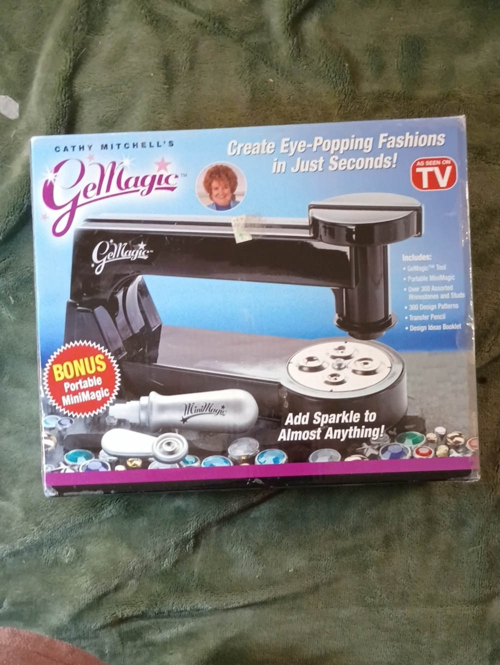 Cathy Mitchell GelMagic Jewel Applicator Machine - Black